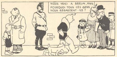 Tintin et la gent féminine... ou :